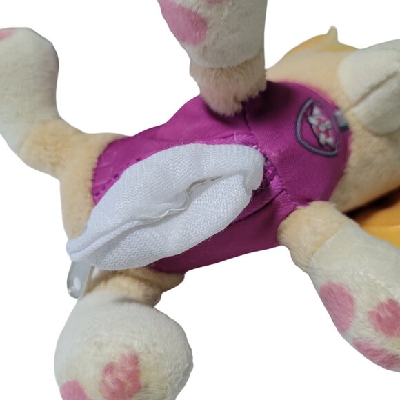 Nickelodeon Paw Patrol Skye Plush Coin Purse Clip On Backpack Stuffed Animal Toy - Picture 5 of 6